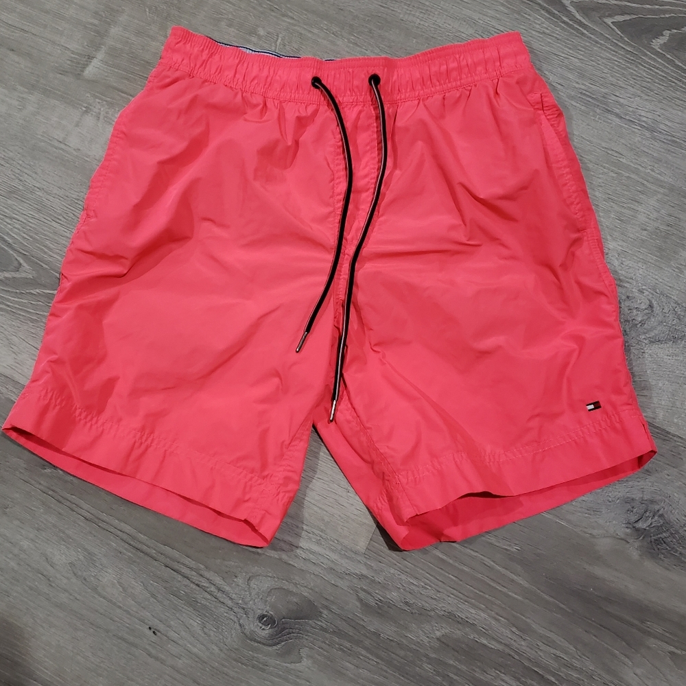 Tommy Hilfiger Swim Trunks Neon Pink